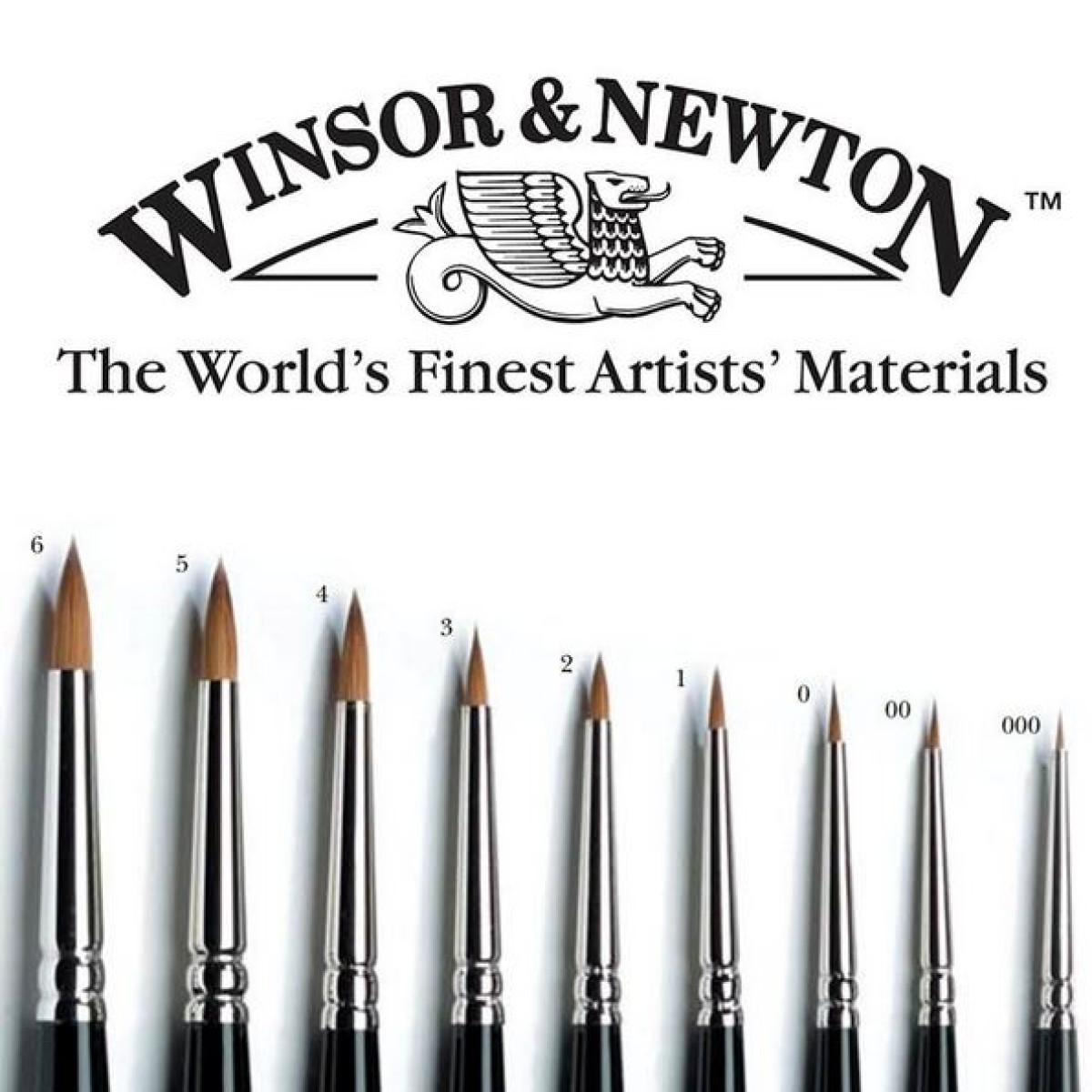 Winsor and newton series 7 kolinsky sable miniature size 2